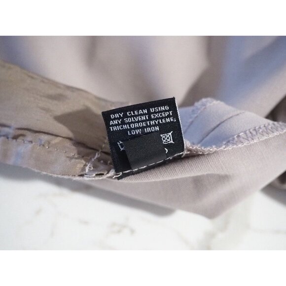 Lafayette 148 New York Gray Bleecker Wool Blend Wide Leg Dress Pants, US Sz 10 - Picture 10 of 10